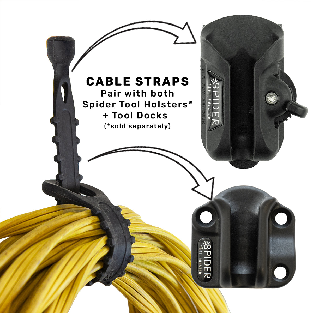 5042TH: Bundle - 2 Tool Docks + 2 Cable Straps