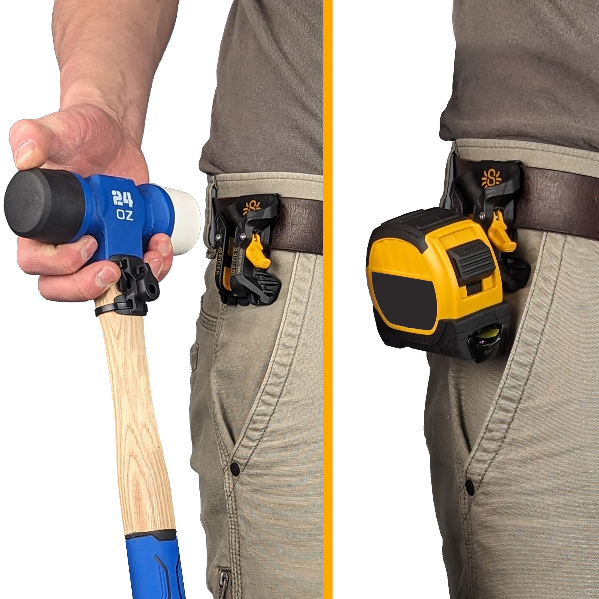5160TH: Pro Tape Measure + Hammer Holster Kit