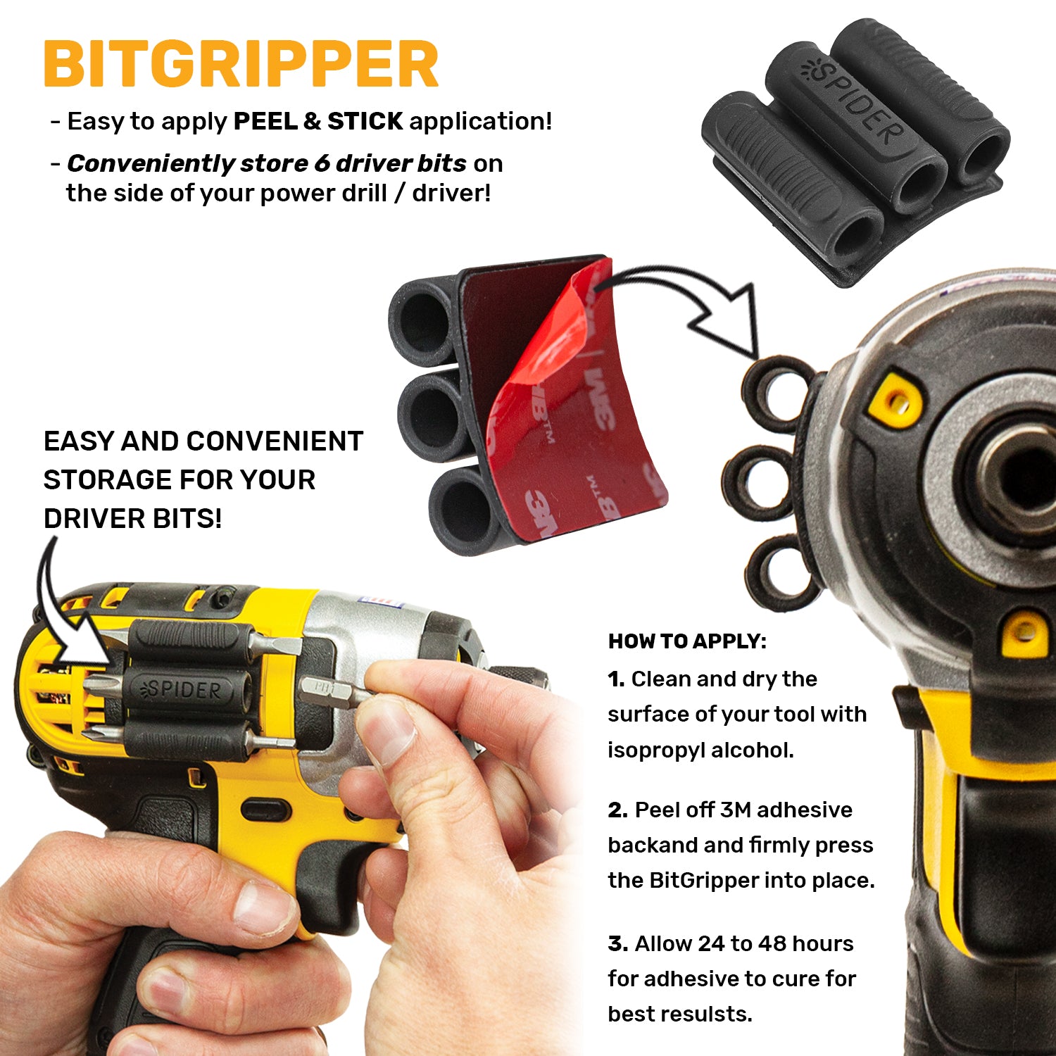 BUNDLE - 2 BitGripper v2 + 2 Magnetic BitGripper