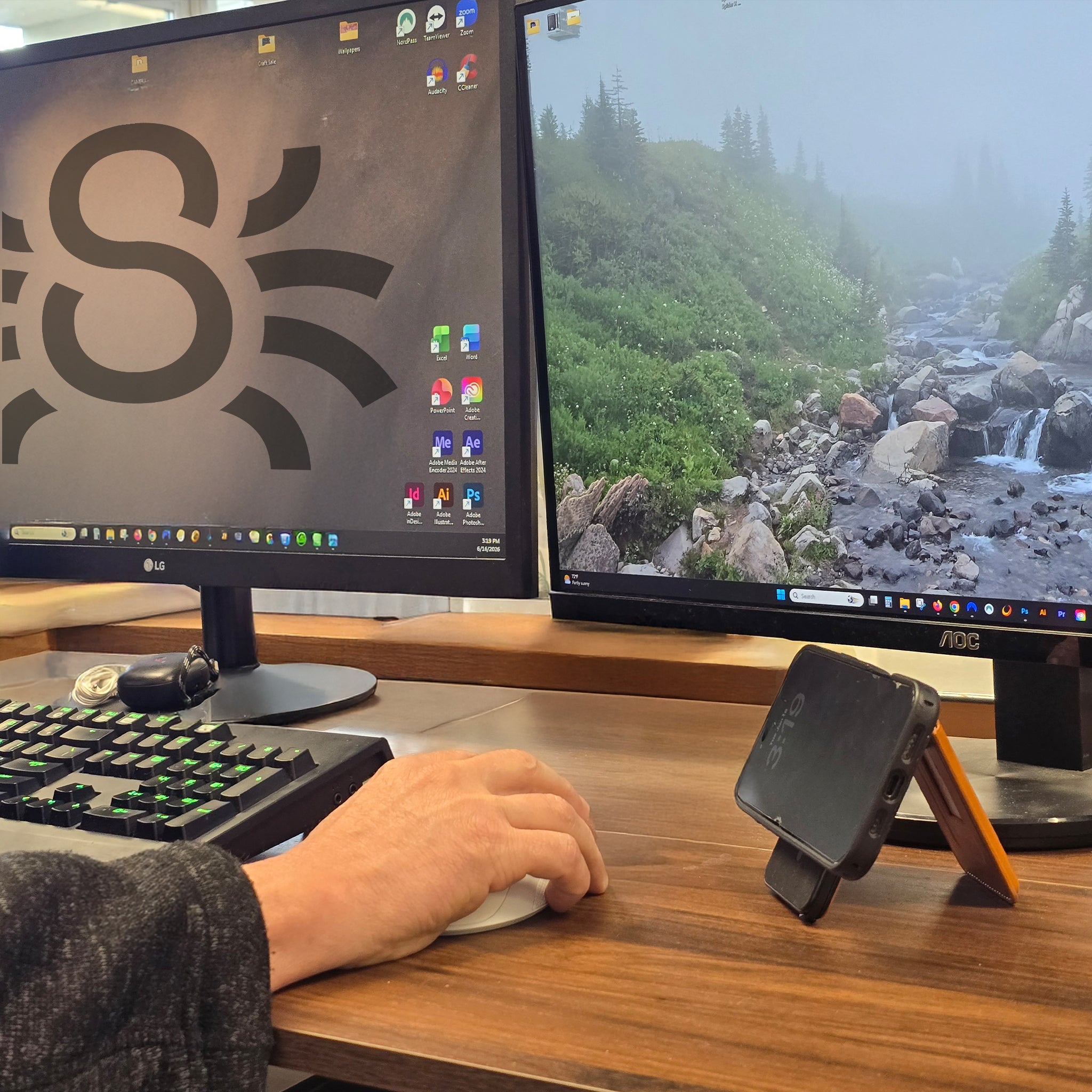 Spider Holster Leather Magnetic Wallet