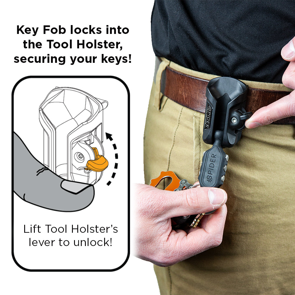 Key Fob - 1 Pack - Spider Tool Holster