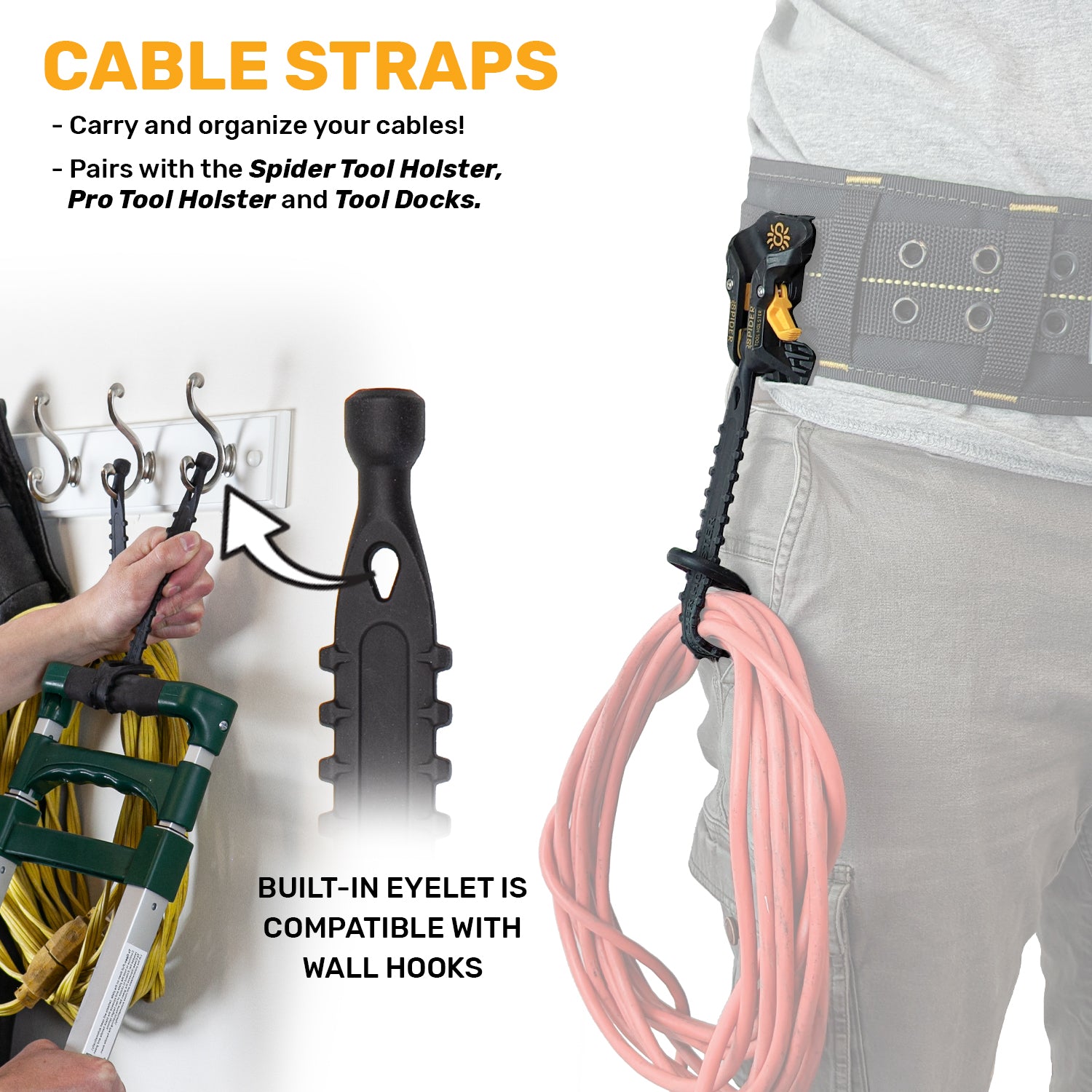 5042TH: Bundle - 2 Tool Docks + 2 Cable Straps