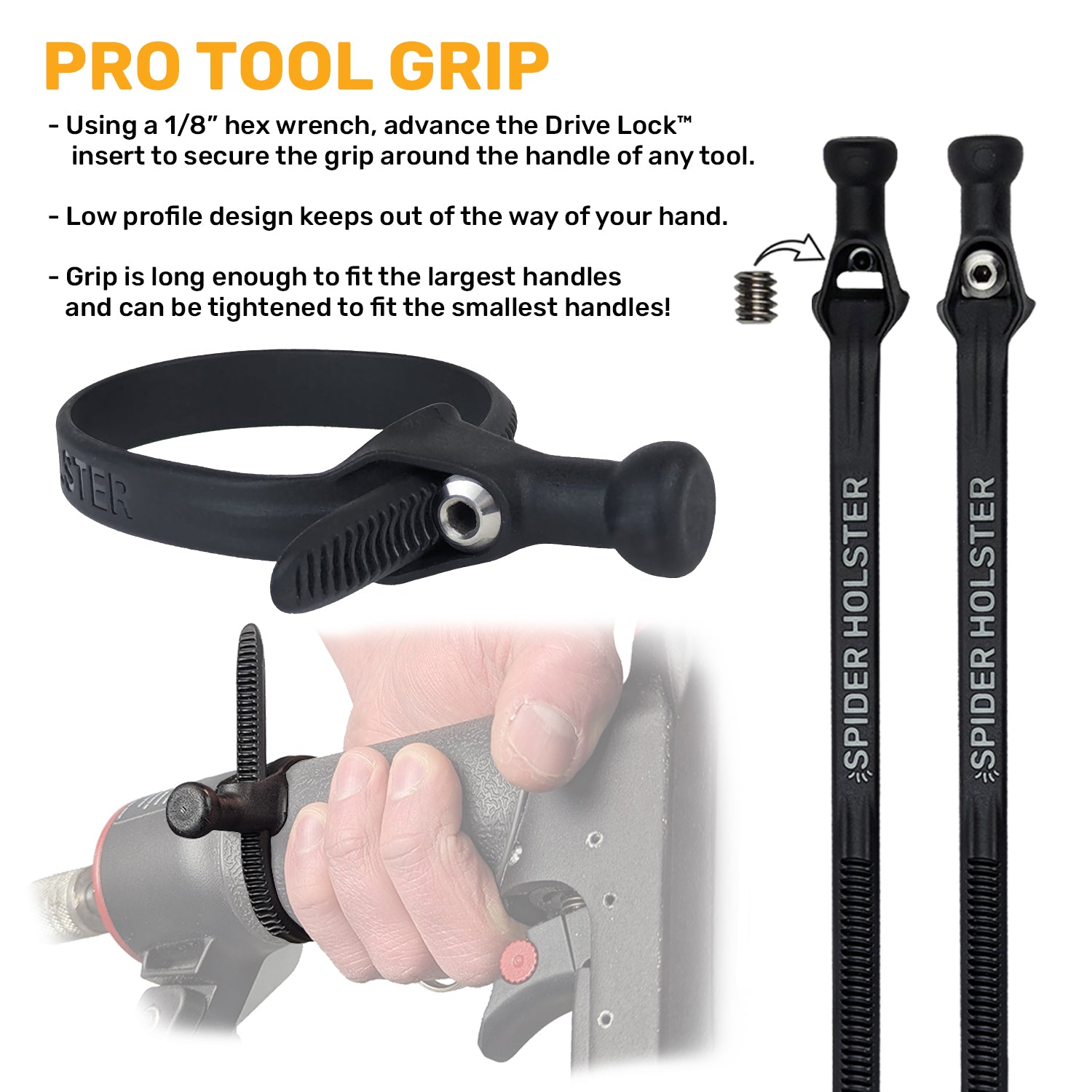 5611TH: Pro Tool Grip - Pack of 3