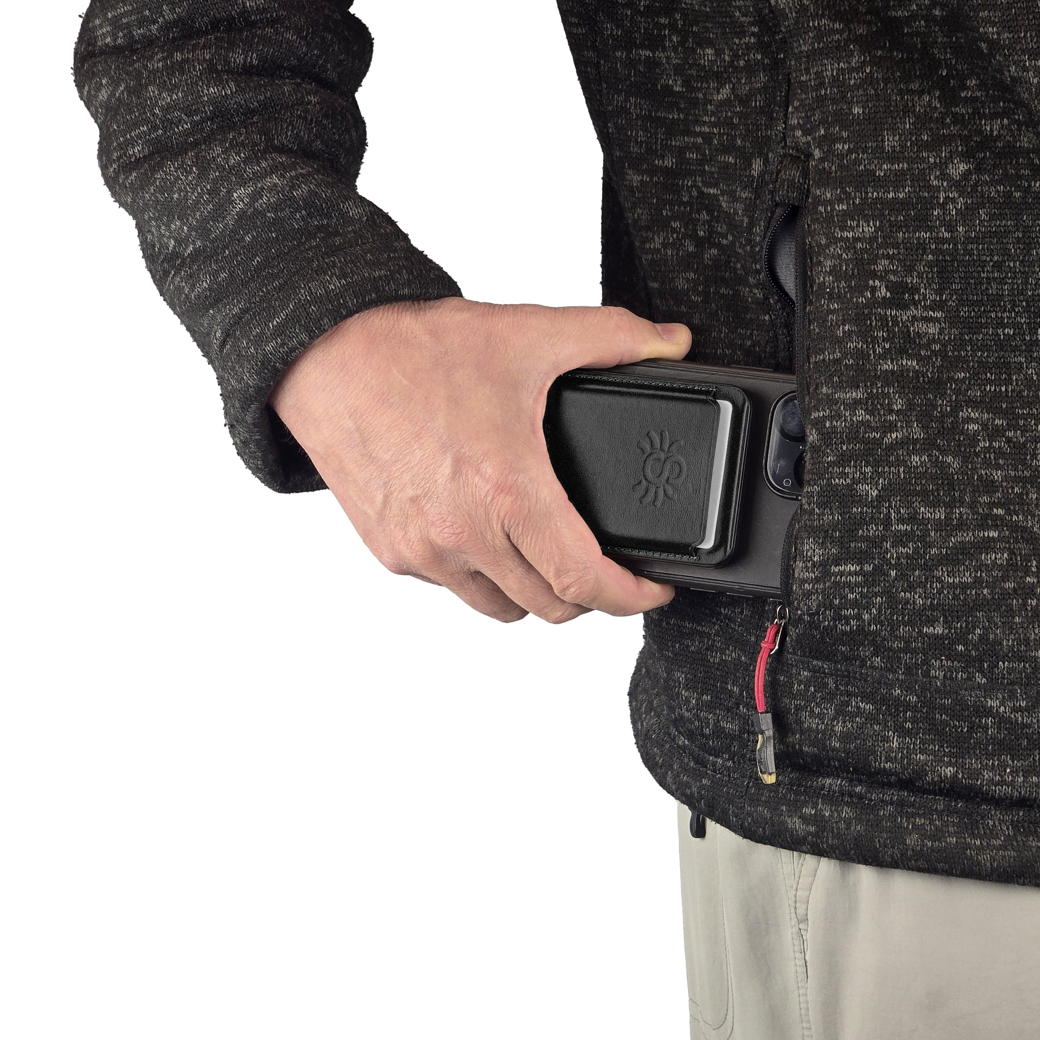 Spider Holster Leather Magnetic Wallet