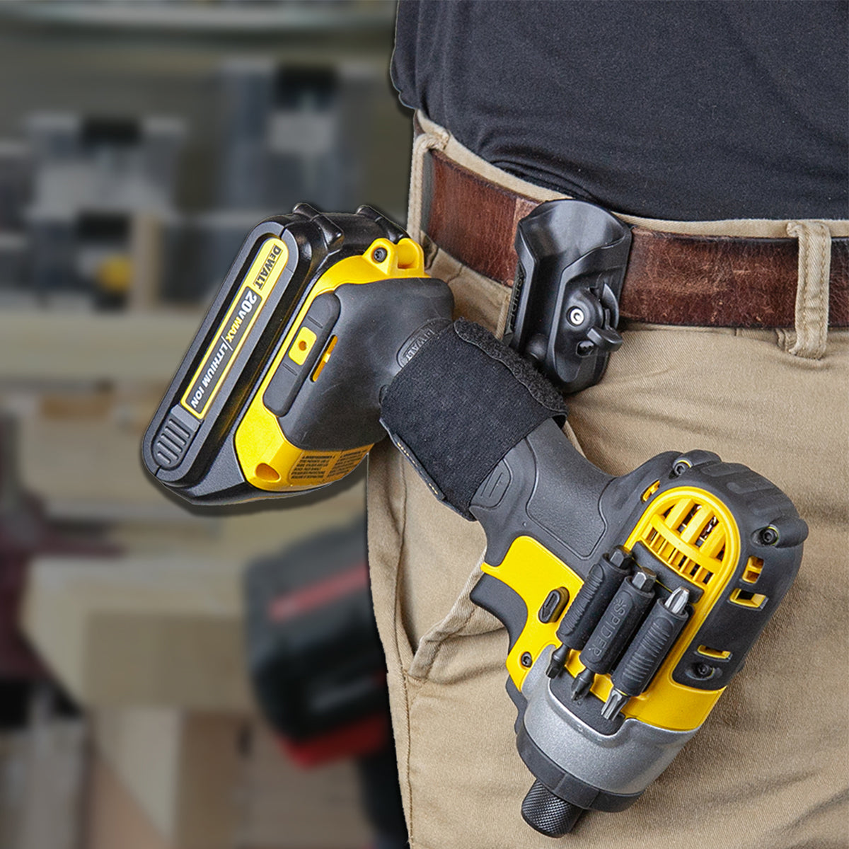 Spider Tool Holster - The quick-draw solution for carrying your tools!